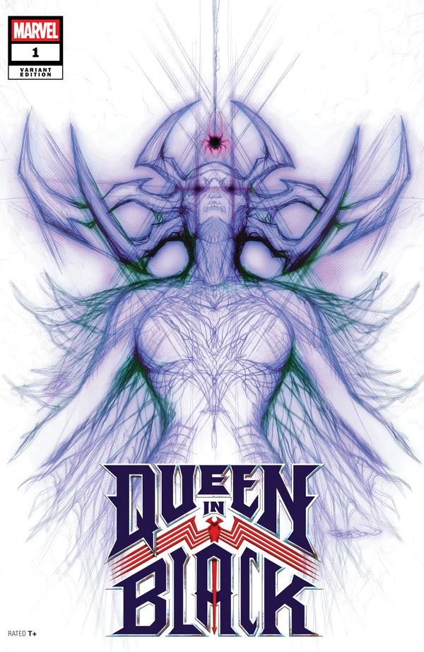 Queen In Black: Patrick Gleason Hela White Webhead Variant #1 - Cover 8